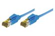 Câble Ethernet Cat 7 S/FTP LSOH snagless bleu - 15m