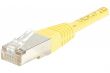 Câble Ethernet Cat 5e 0.15m FTP jaune