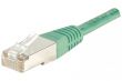 Câble Ethernet Cat 5e 0.15m FTP vert