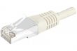 Câble Ethernet Cat 6a 20m S/FTP gris