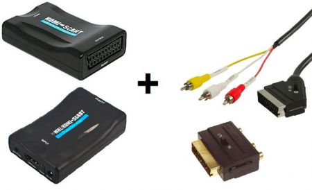 HDElite Convertisseur Péritel HDMI - Péritel - Garantie 3 ans LDLC