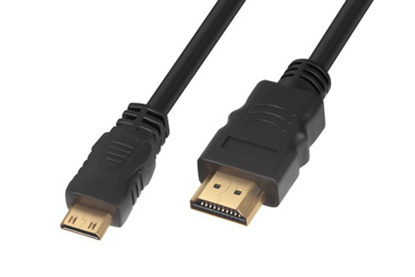 Câble HDMI™ optique actif, fiche mâle - mâle, 4K, doré, 20 m